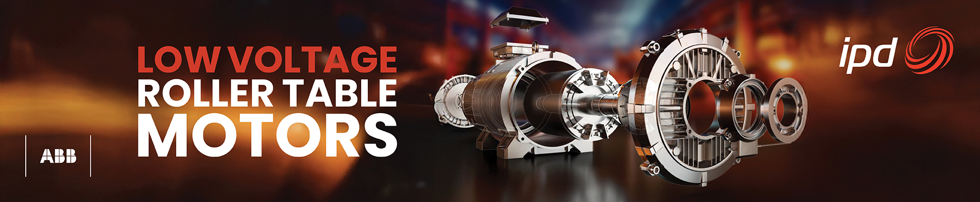 ABB Strengthens Roller Table Motor Offering to Meet Growing Demand